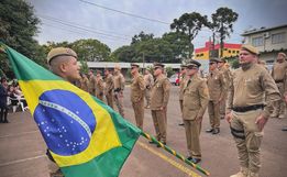 Solenidade em São Miguel do Oeste comemora aniversário de 190 anos da PM em Santa Catarina  
