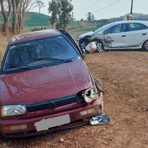 Acidente no interior deixa idosa ferida