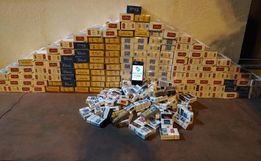 PM aprende mais de cinco mil carteiras de cigarros contrabandeados