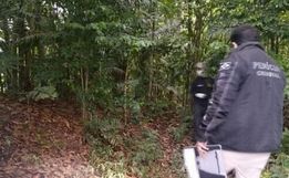 Grávida encontrada carbonizada em Itajaí foi morta por amigos, diz polícia