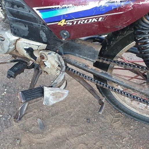 Colisão entre motos deixa dois feridos em São Miguel do Oeste