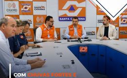 Devido as chuvas, Santa Catarina decreta situação de emergência 