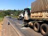 Acidente entre caminhão e carro deixa uma pessoa ferida em Chapecó