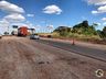 VÍDEO: Obras na BR-282 deixam trânsito lento no acesso a SMOeste