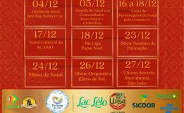 São João do Oeste terá várias atrações na Programação de Natal