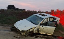 Acidente na BR-163 em Guarujá do Sul deixa uma pessoa ferida