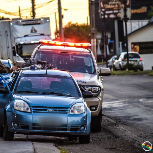 PM atende ocorrência de posse de drogas em São Miguel do Oeste