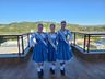 Soberanas de São João do Oeste visitam a Rádio Itapiranga 