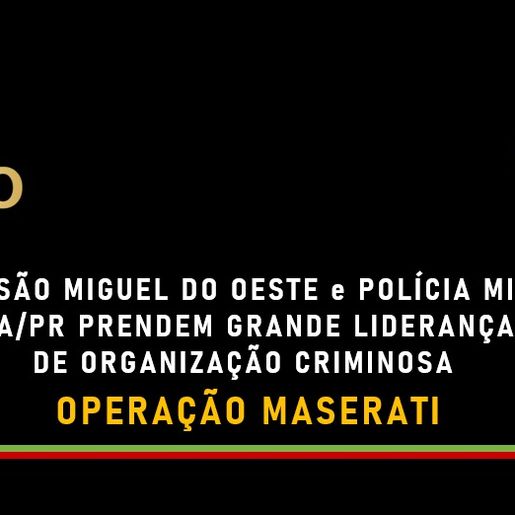 Gaeco e PM prendem grande liderança de organização criminosa