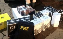 Homem é flagrado com 200 garrafas de vinhos importadas ilegalmente na BR-163 