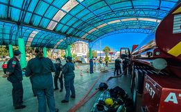 95 ANOS: Corpo de Bombeiros realiza atividade em São Miguel do Oeste