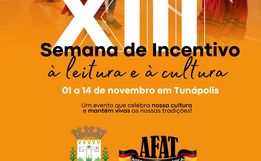 Tunápolis define programação da Semana de Incentivo à Leitura e à Cultura