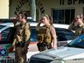 Militares do 11ºBPM/Fron prestam homenagem à PM morto após acidente em SC