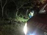 VÍDEO: Queda de moto deixa homem ferido em Bandeirante