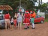 Noel do Sudoeste percorre bairros de Campo Erê entregando doces para crianças 