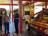 Comandante geral dos Bombeiros de SC visita a região
