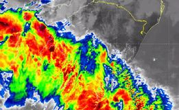Temporal provoca falta de energia em diversos municípios do Extremo-Oeste