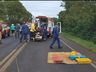 Acidente na BR-163 deixa motorista gravemente ferido