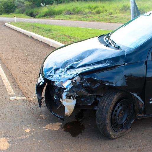 Homem fica ferido em acidente na BR-163