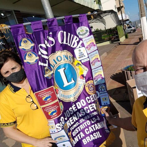 Lions Clube Renascer de São José do Cedro retoma  atividades