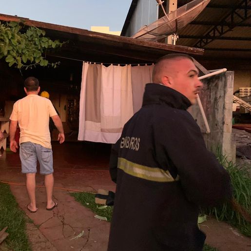 Princípio de incêndio mobiliza bombeiros em São Miguel do Oeste