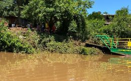 Bombeiros buscam por adolescente desaparecido no Rio Guarita