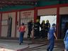 Incêndio de grandes proporções atinge supermercado e residências em SMOeste