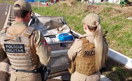 Polícia Militar faz nova apreensão de combustíveis da Argentina em SMOeste
