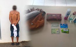 Homem é preso após furtar bolsa em São Miguel do Oeste
