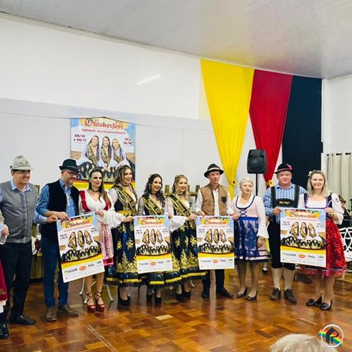 Lançado cartaz e traje oficial das soberanas da 43ª Oktoberfest de Itapiranga