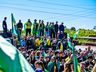 Imagens: Manifestantes pedem intervenção Federal em frente ao 14ºRCMec