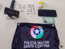 Polícia Militar conduz três suspeitos e apreende entorpecentes em SMOeste