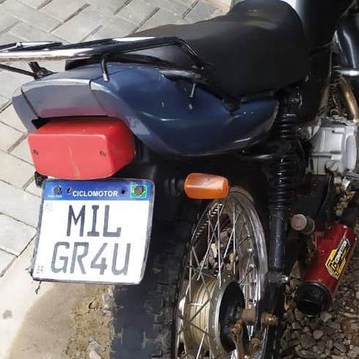 Adolescente é flagrado conduzindo moto adulterada na SC-161, em Anchieta