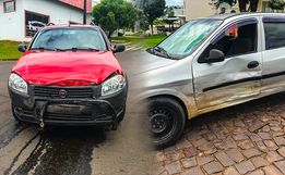 Motorista corta a preferencial e deixa gestante ferida em SMOeste