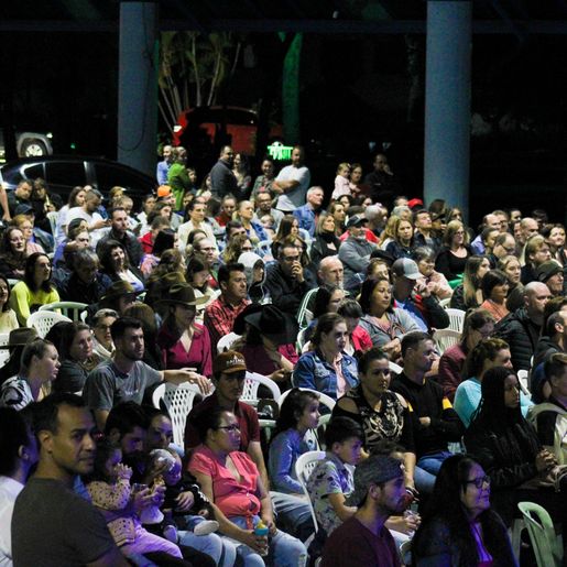 Fase classificatória do 1º FEMUSSMO reúne bom público na praça