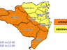 Frente fria avança e derruba temperaturas no fim de semana em SC
