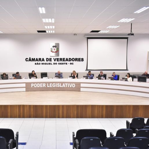 Câmara de São Miguel do Oeste aprova projetos para ampliar contratações temporárias no serviço públi