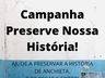 Anchieta lança campanha para preservar a história 