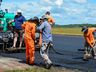 Atendendo solicitação da Anac aeroporto Hélio Wassum passa por manutenção