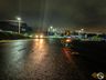VÍDEO: Mesmo sob chuva e frio, manifestantes sustentam bloqueio no trevo de SMOeste