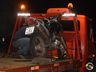 Motociclista sofre ferimentos após colidir contra canteiro em SMOeste