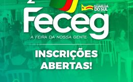 Empresas têm até dia 28 para inscrição na 2ª Feceg em Guarujá do Sul