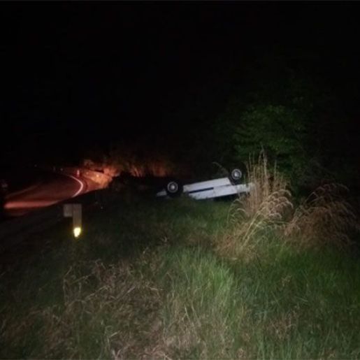 Capotamento na SC-157 deixa idoso morto 