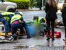 Colisão deixa motociclista ferido na Willy Barth; vídeo
