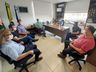 Prefeituras de Guarujá do Sul e Princesa debatem sobre asfaltamento de estradas do interior
