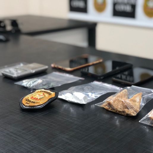 Polícia Civil de Maravilha prende em flagrante traficante de drogas pela segunda vez