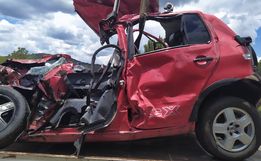 Acidente deixa três mortos na BR-282