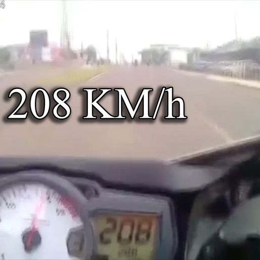 VÍDEO: Motociclista trafega a 208 km/h na Willy Barth em SMOeste