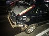 VÍDEO: Colisão entre carro e moto deixa homem ferido 