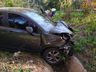 Mulher fica ferida em saída de pista na SC-157